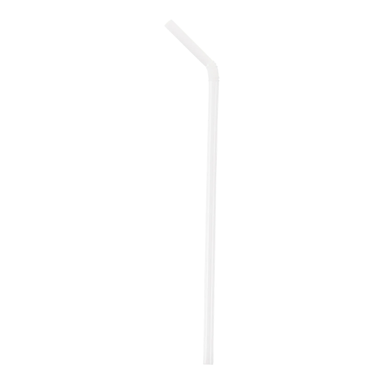 STONE - STRAW 8" FLEX UNWRAPPED 500EA