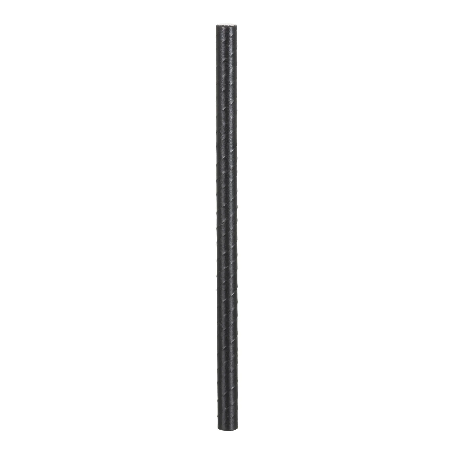 STONE STRAW - 6" SOLID BLACK SUPER JUMBO PAPER 300EA