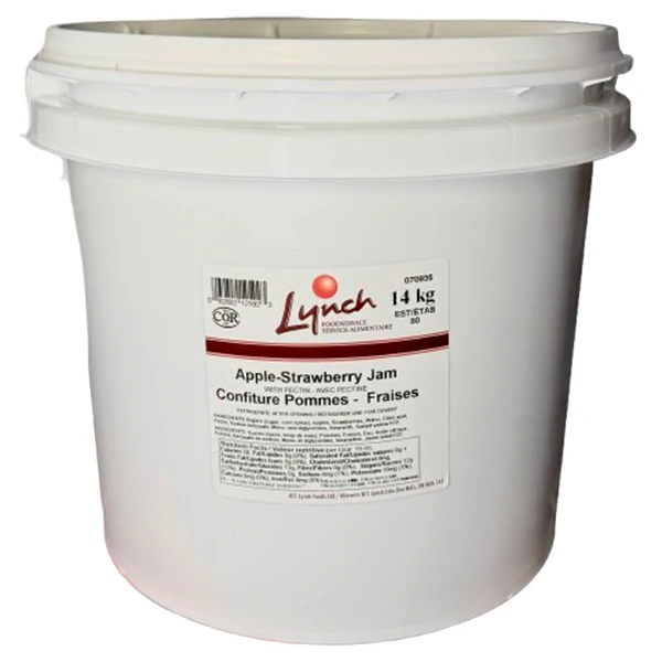 LYNCH - APPLE STRAWBERRY JAM 14KG