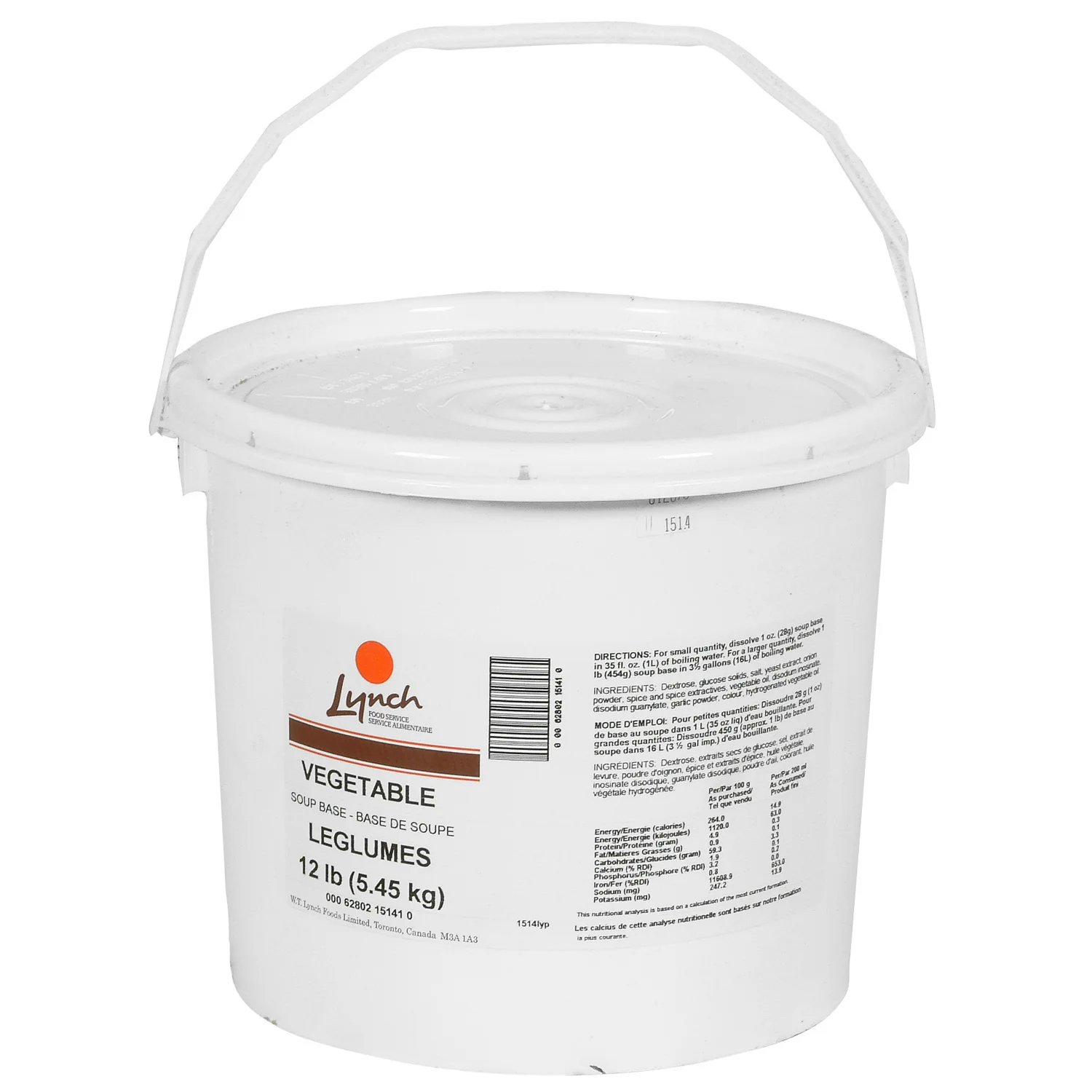 LYNCH - VEGETABLE SOUP BASE 5.45KG