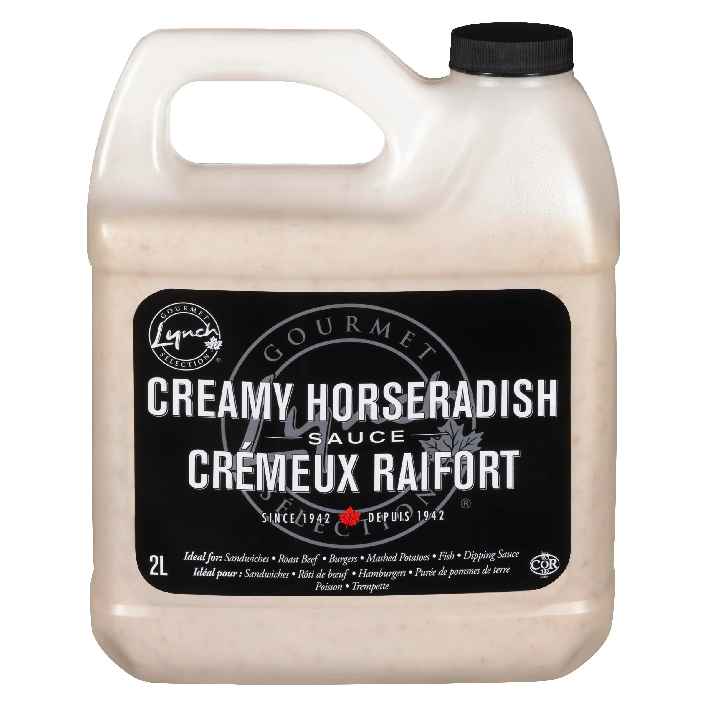 W.T LYNCH - CREAMY HORSERADISH SAUCE 2LT