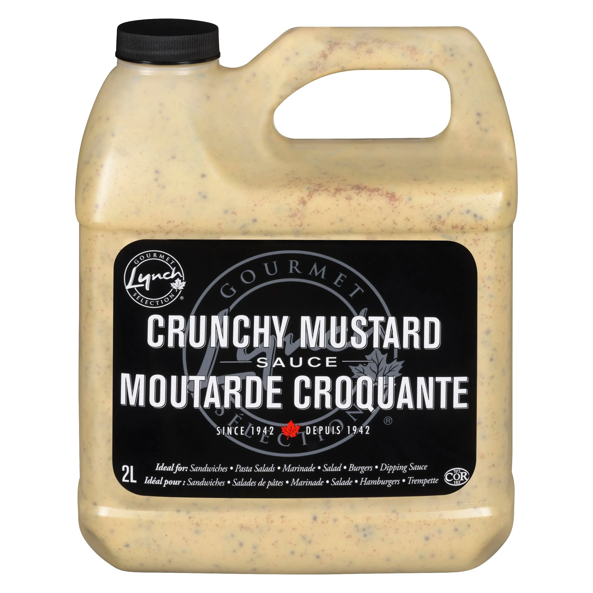 W.T LYNCH - CRUNCHY MUSTARD 2LT