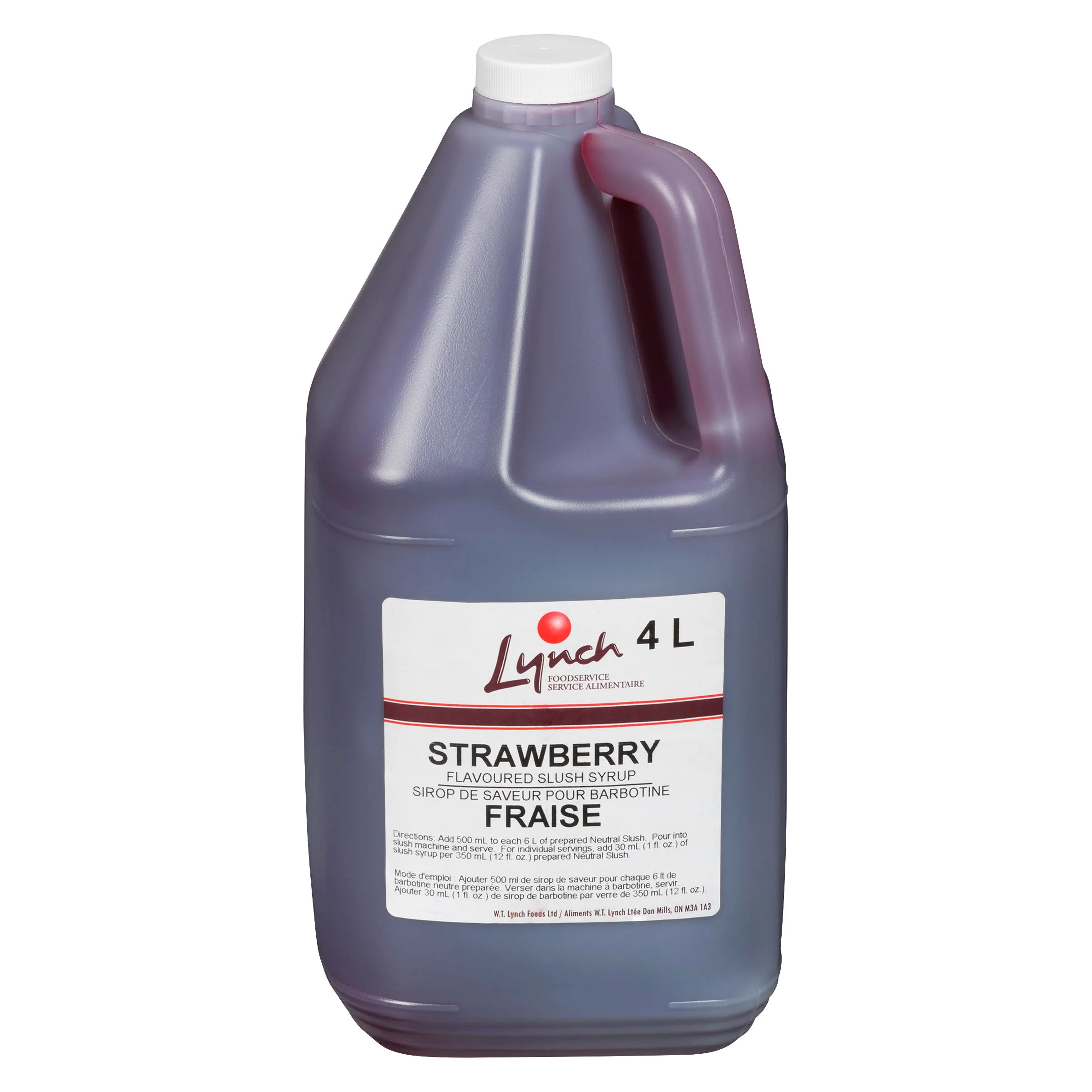 LYNCH - SLUSH MIX STRAWBERRY 4LT