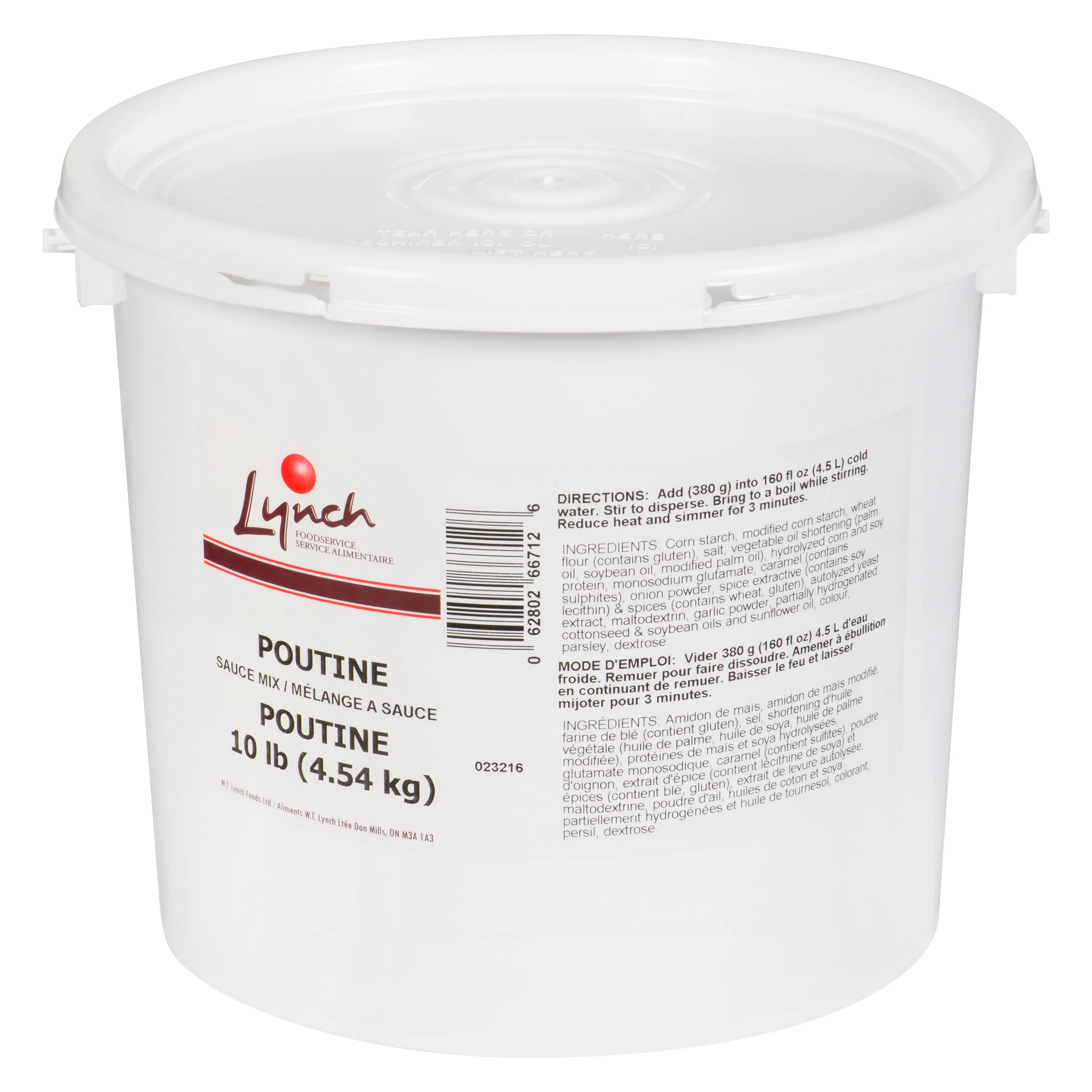 LYNCH - POUTINE SAUCE MIX 10LB