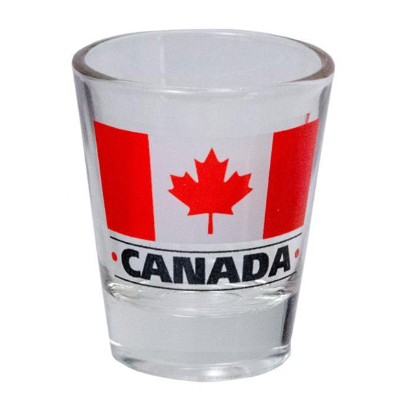 CANADIAN SOUVENIR - SHOT GLASS 2.25IN