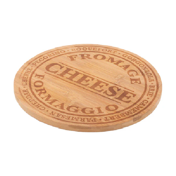 L.GOURMET - BAMBOO CHEESE BOARD 10.75" EA