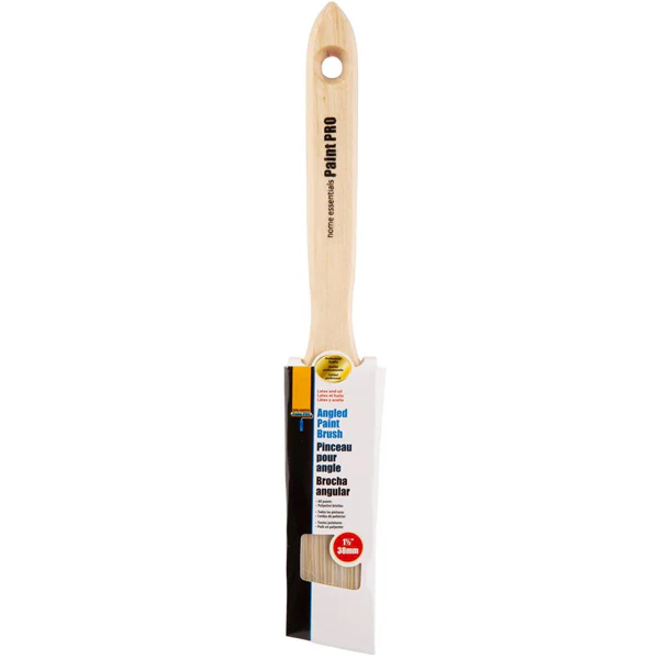 CTG - H.E MASTER PRO 1.5" ANGELED PAINT BRUSH W/WOODEN HANDLE EA