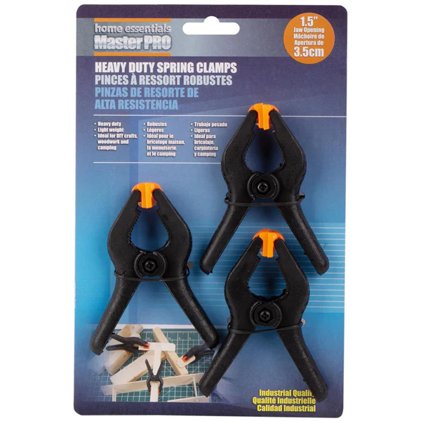 CTG - H.E MASTER PRO 3PC HEAVY DUTY SPRING CLAMPS EA