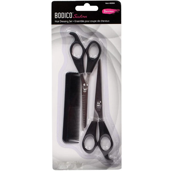 BODICO - 3PC HAIRDRESSING SET EA