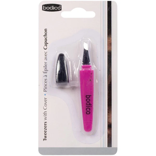 BODICO - TWEEZER W/COVER EA