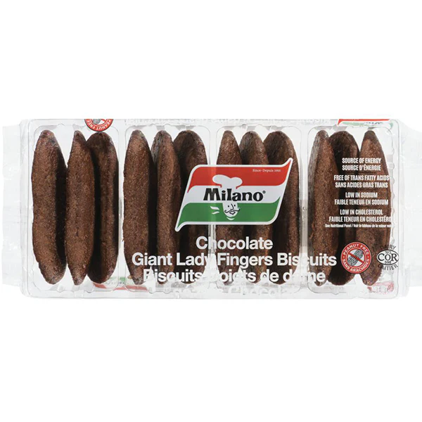 MILANO - CHOCO GIANT LADY FINGER BISCUITS 150GR