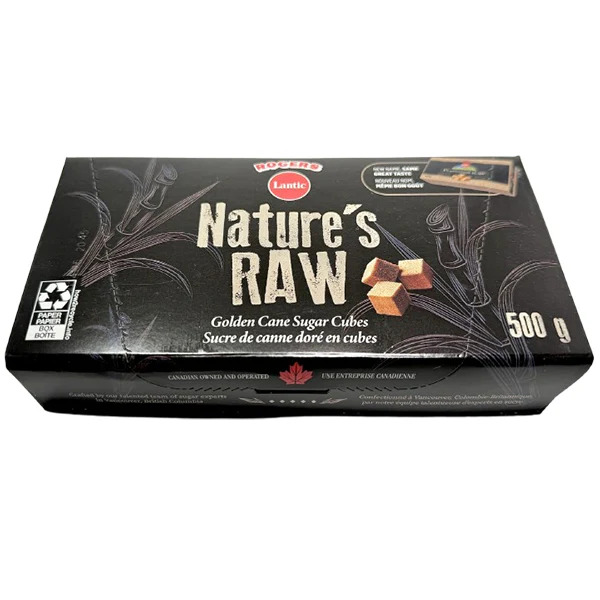 ROGERS - PLANTATION RAW SUGAR CUBES 500 GR