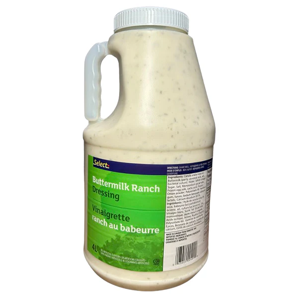 SELECT - CREAMY BUTTERMILK RANCH DRESSING 4LT