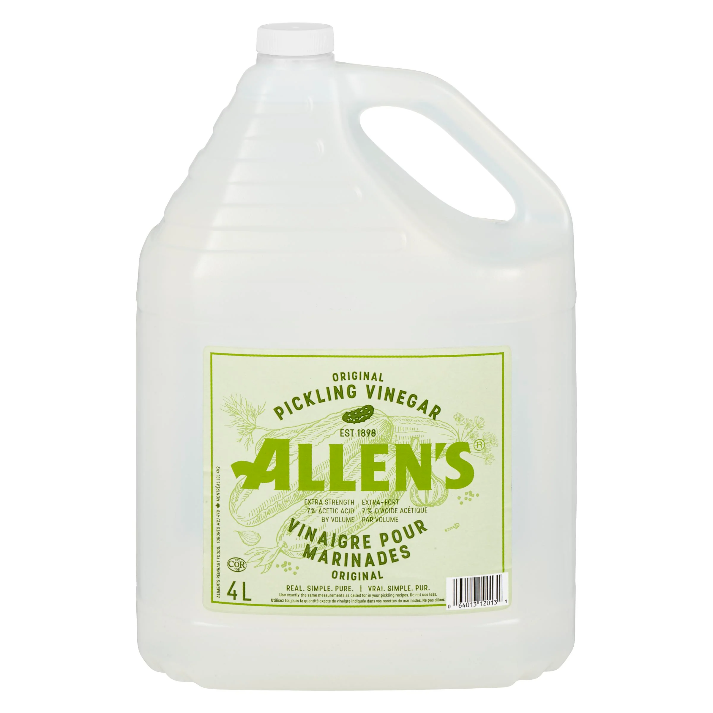 ALLEN'S - PICKLING VINEGAR 4 LT