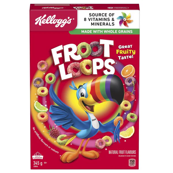 KELLOGGS - FROOT LOOPS 320GR