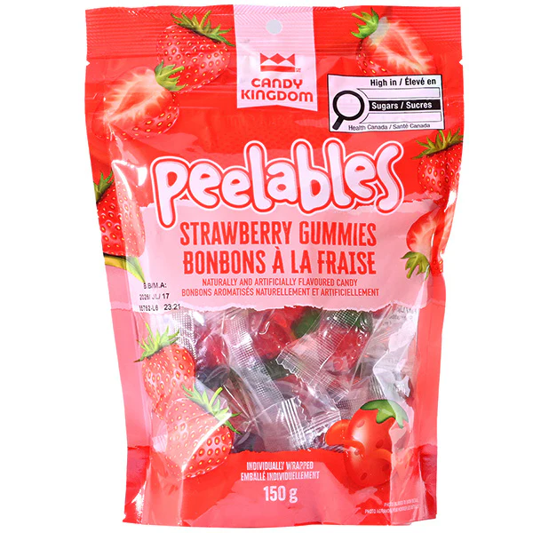 CKD - PEELABLE STRAWBERRY GUMMIES 150GR