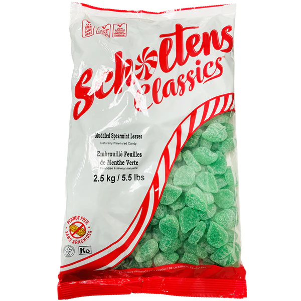 CANADA CANDY COMPANY - SPEARMINT LEAVES 2.5KG