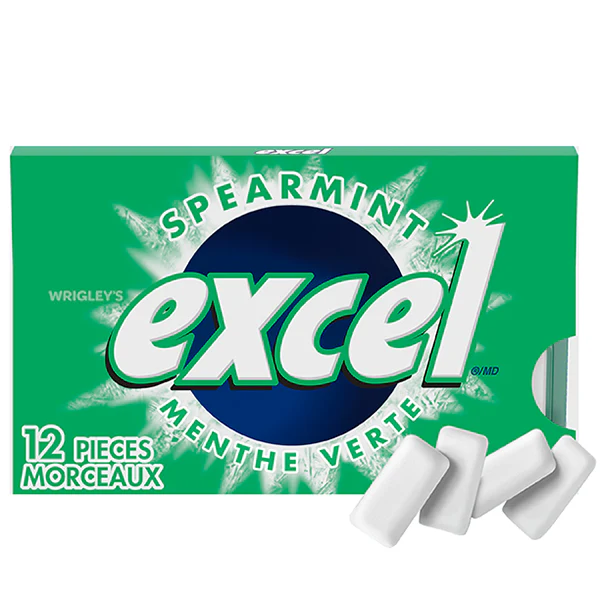 EXCEL - SPEARMINT 12x12 EA