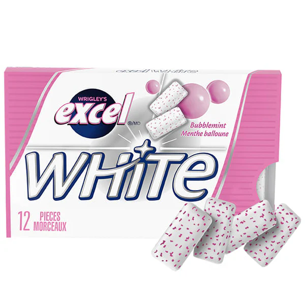 EXCEL - WHITE BUBBLEMINT 12x12 EA