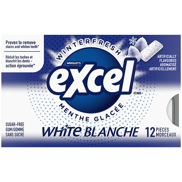 EXCEL - WHITE WINTERFRESH 12x12 EA