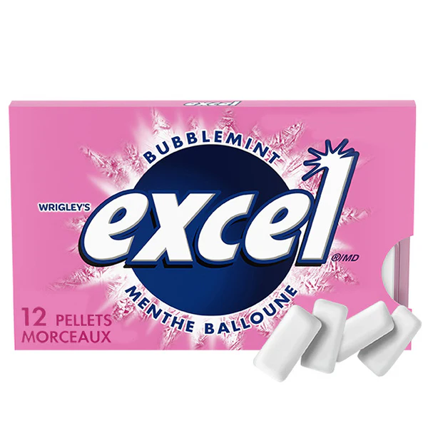 EXCEL - BUBBLEMINT 12x12 EA