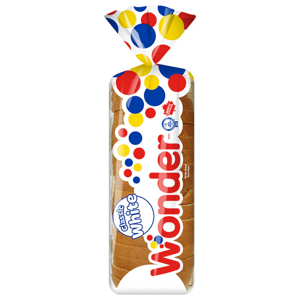 WONDER - BREAD WHITE 675GR