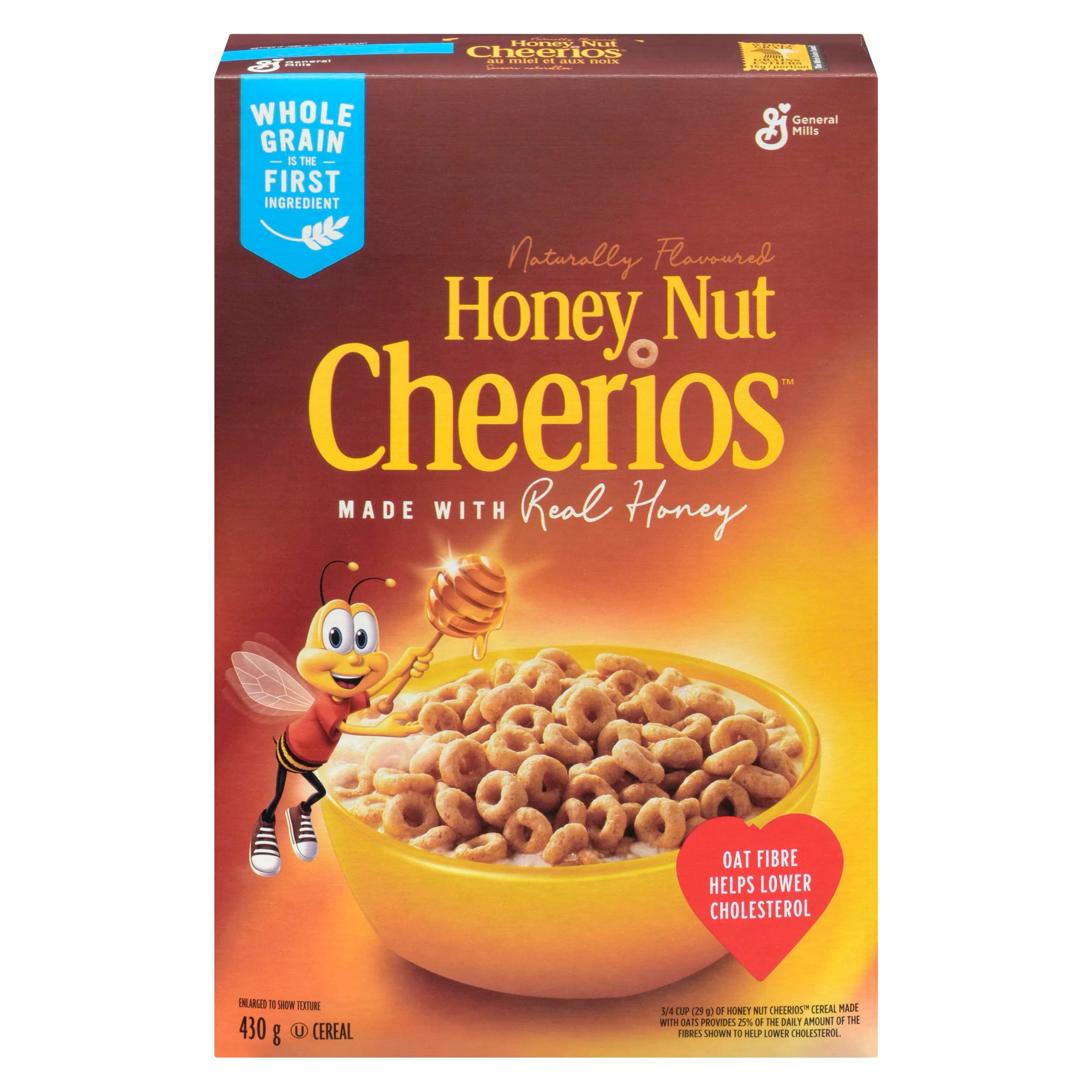 GENERAL MILLS - HONEY NUT CHEERIOS 430GR