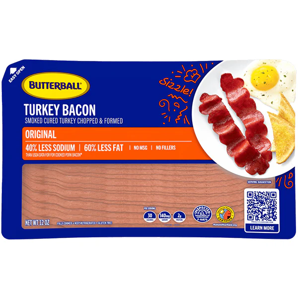 BUTTERBALL - TURKEY BACON 375GR
