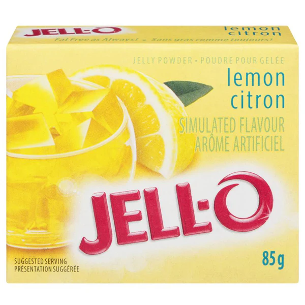 KRAFT - JELLO LEMON FLAVOUR 85GR