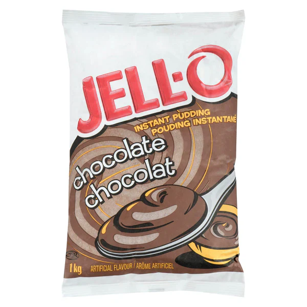 JELLO - INSTANT PUDDING CHOCOLATE 2x1 KG