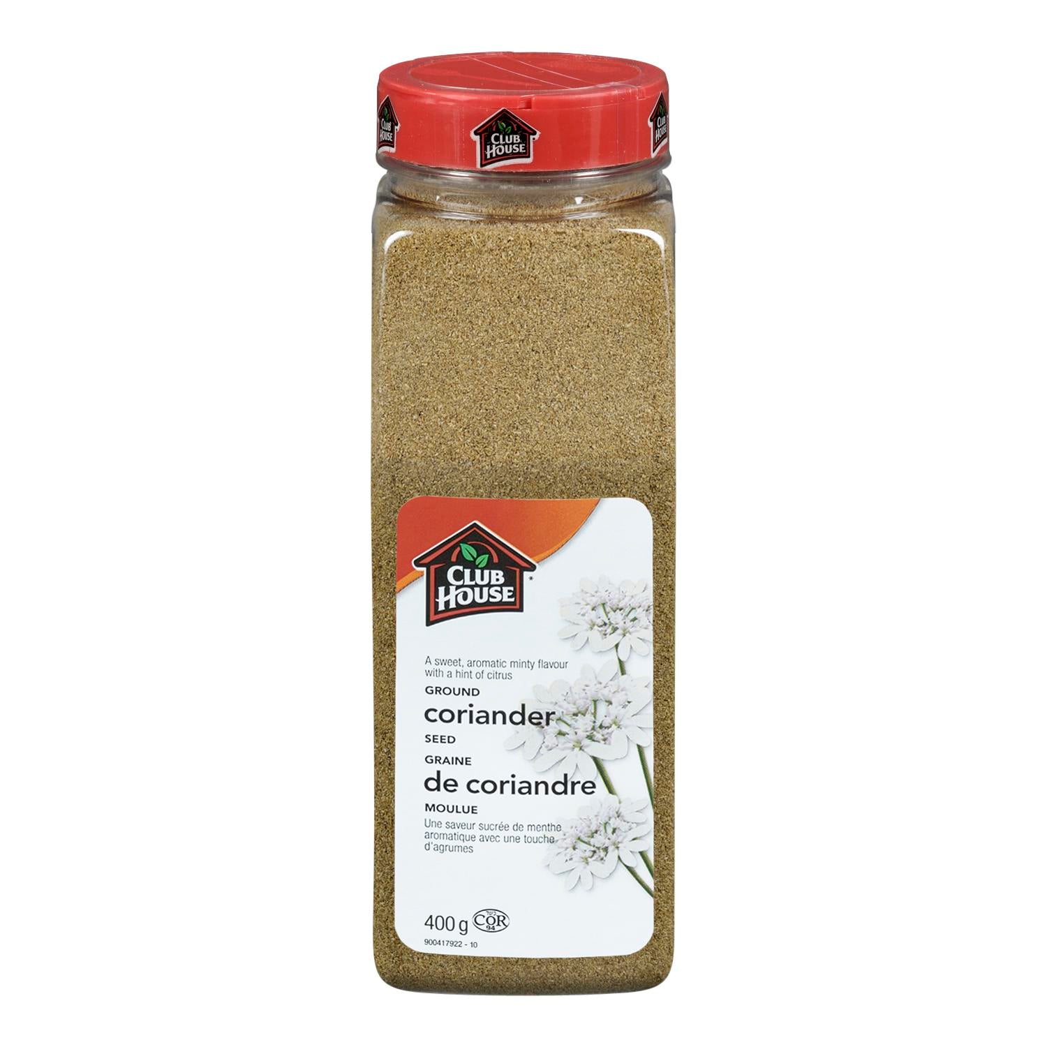CLUB HOUSE - CH CORIANDER SEED GROUND 400GR