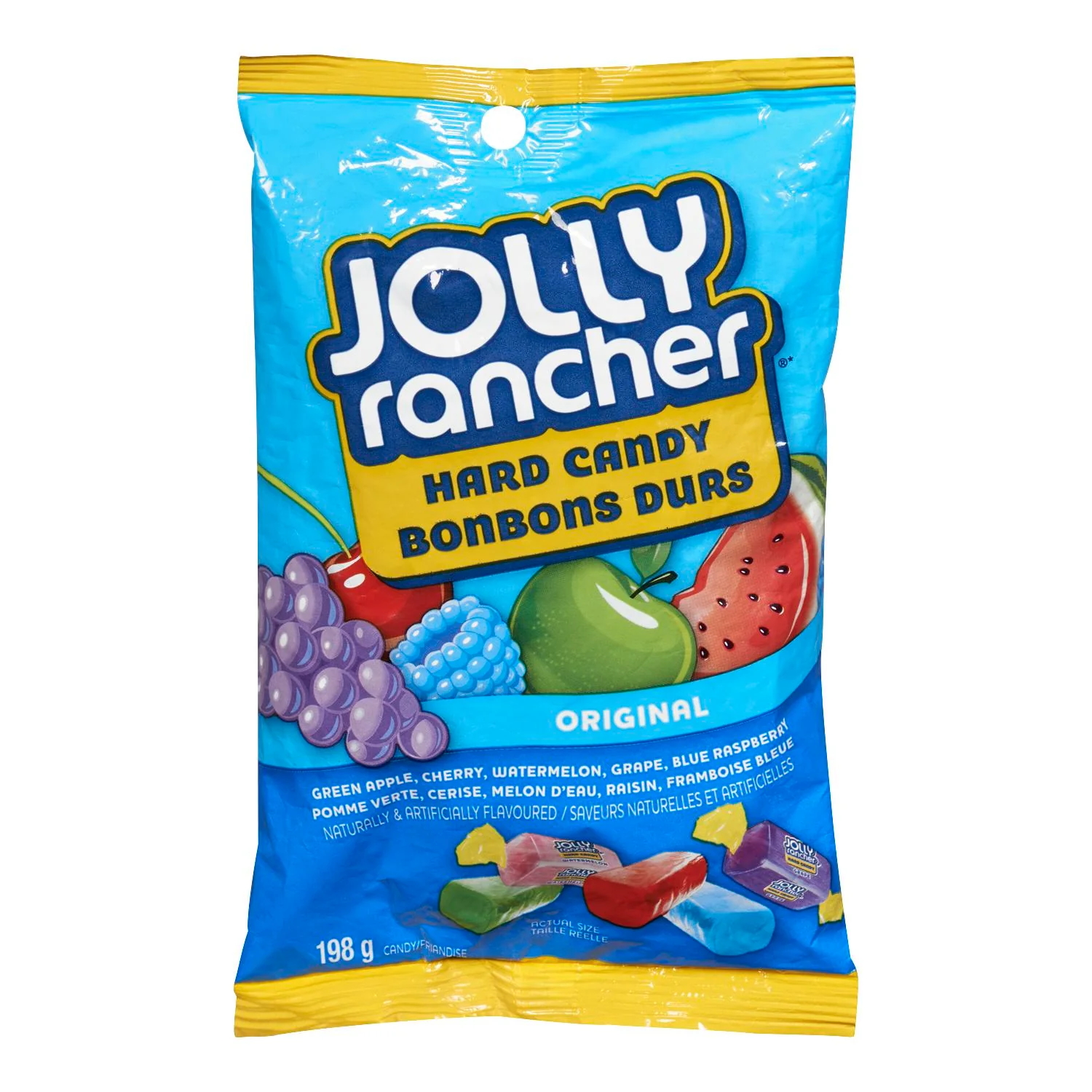 JOLLY RANCHER - PEG BAG ASSORTED 198GR