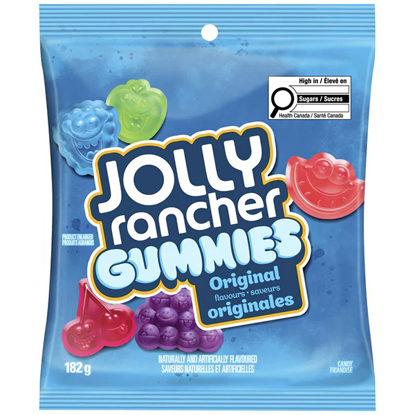 JOLLY RANCHER - GUMMIES ORIGINAL 182GR