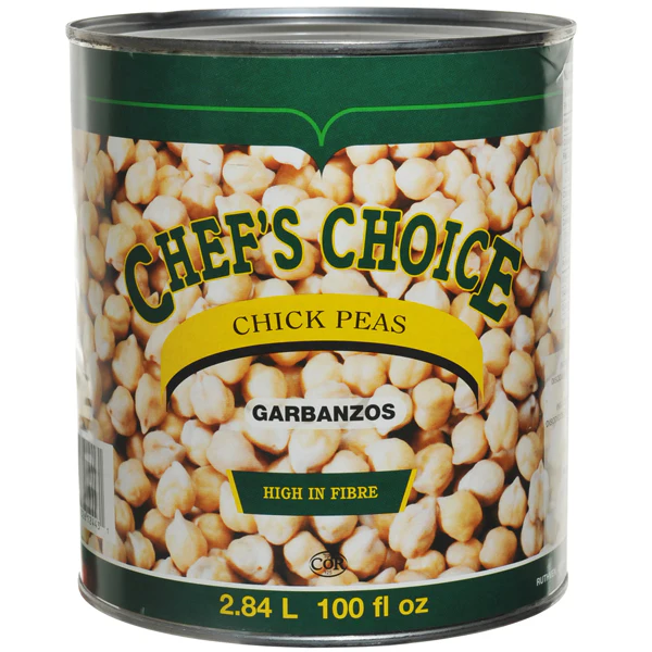 CHEFS CHOICE - CHICK PEAS 100OZ