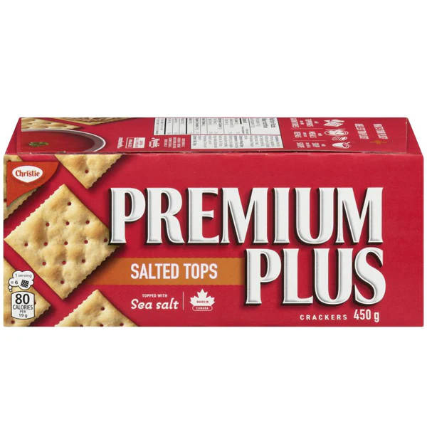 PREMIUM PLUS - SALTED CRACKERS 450GR