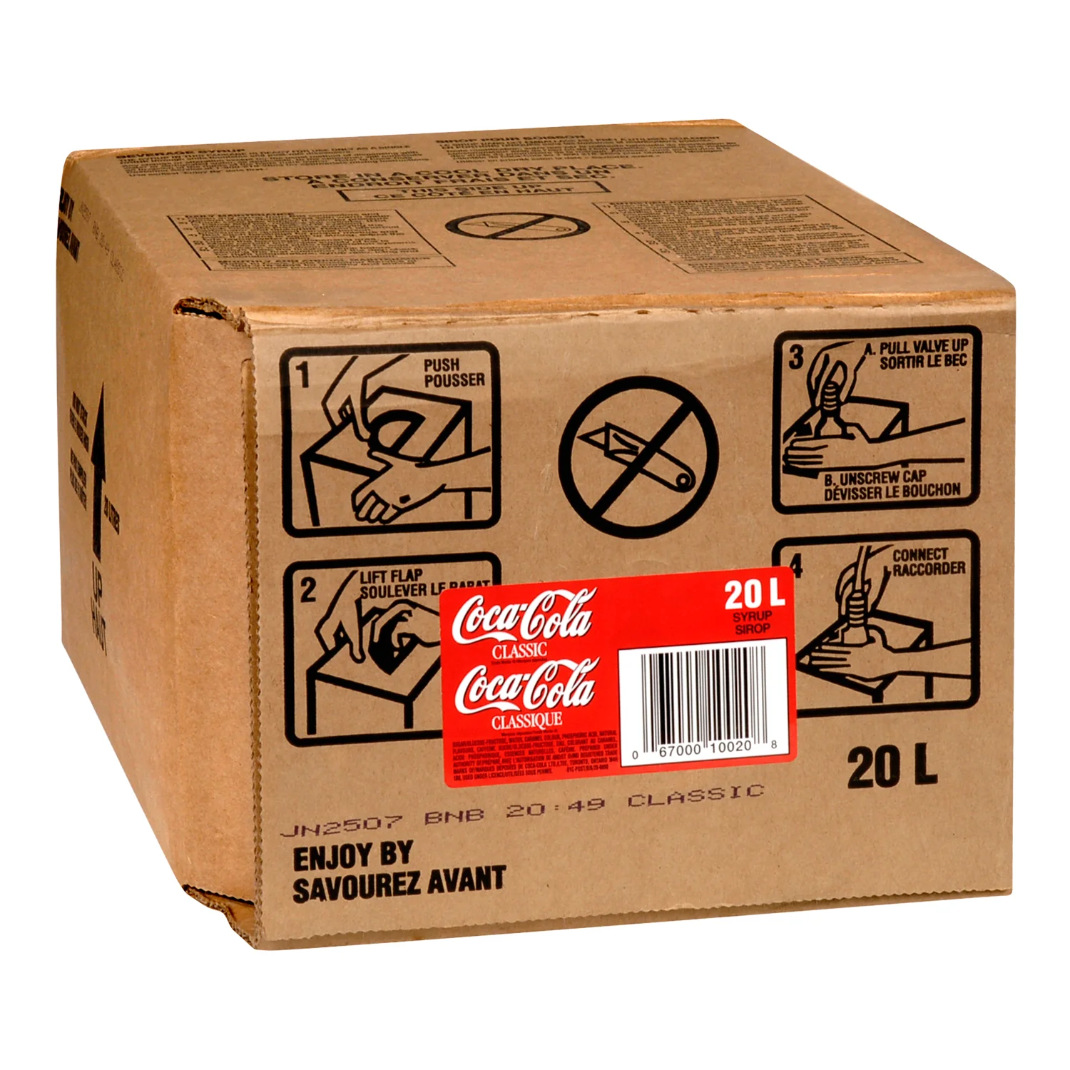 COCA COLA - COKE CLASSIC BIB 20LT