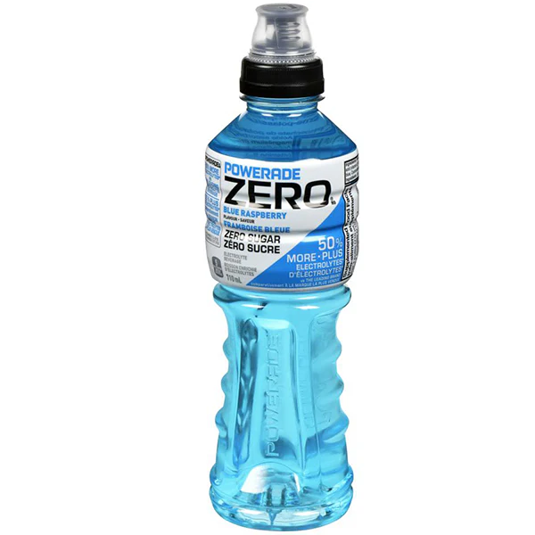 POWERADE - ZERO BLUE RASPBERRY 12x710ML