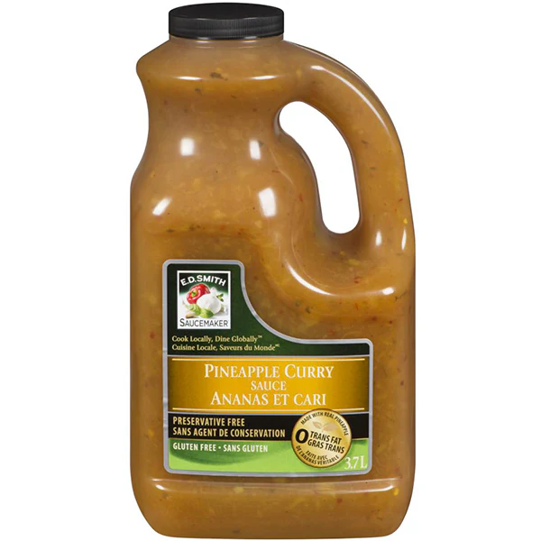 ED SMITH - PINEAPPLE CURRY SAUCE 3.7LT