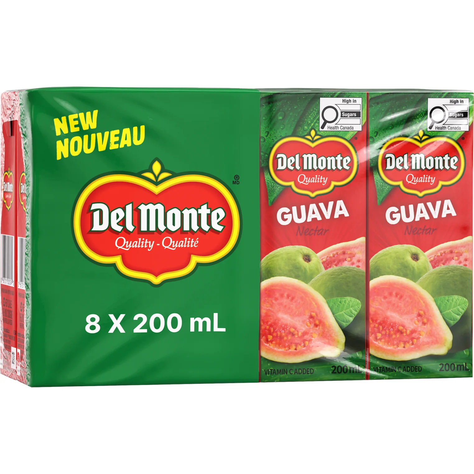 DEL MONTE - GUAVA 8x200 ML