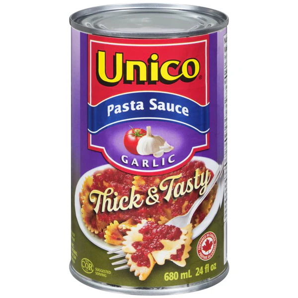 UNICO - GARLIC PASTA SAUCE 680ML
