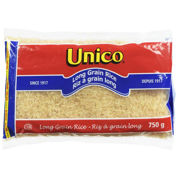 UNICO - LONG GRAIN RICE 750GR