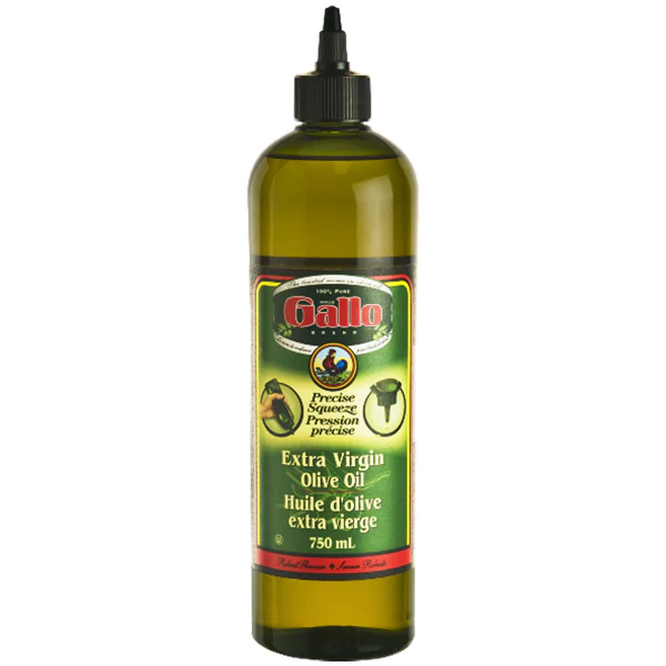 GALLO - XTRA VIRGIN OLIVE OIL SQUEEZE BOTTLE 12x750 ML