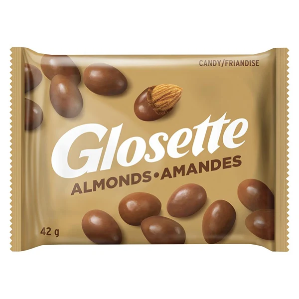 Hershey - Glosette Almonds 18x42 GR