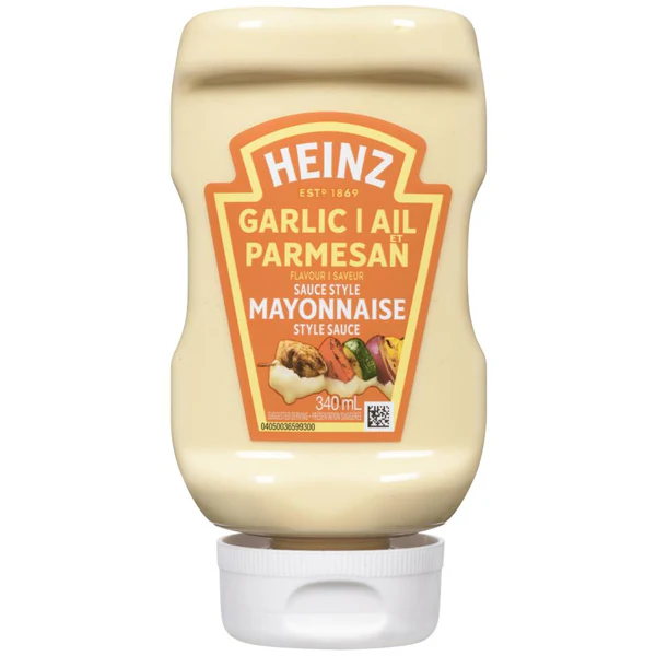 HEINZ - GARLIC PARMESAN MAYONNAISE 340ML