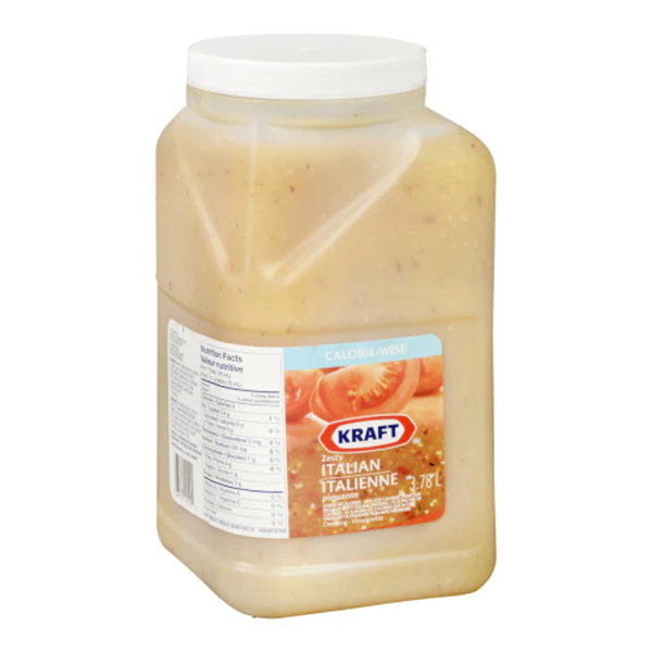KRAFT HEINZ - ZESTY ITALIAN LOW CALORIES DRESSING 3.78LT