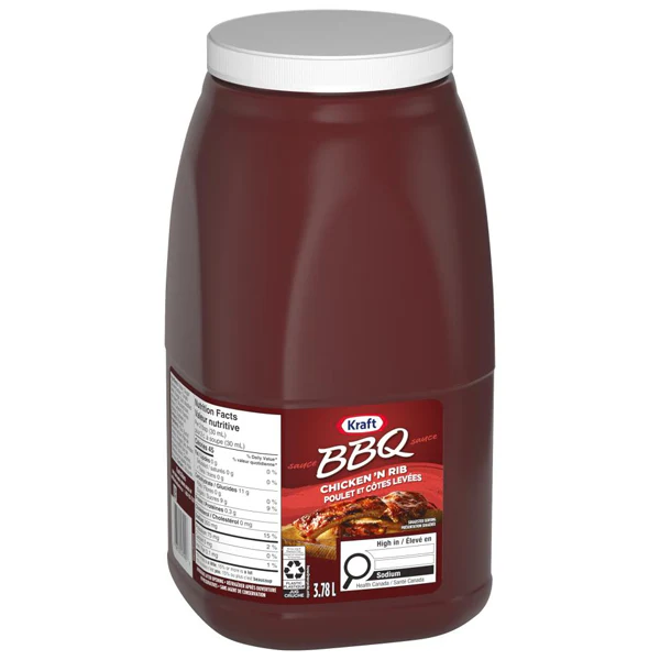 KRAFT - CHICKEN N RIB BBQ 3.78LT