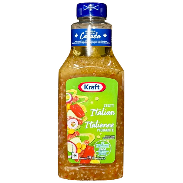 KRAFT - ZESTY ITALIAN DRESSING 425ML