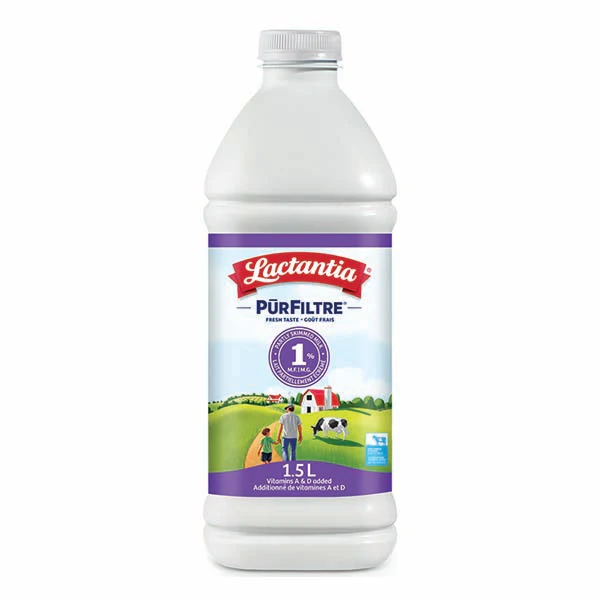 LACTANTIA - PURFILTRE 1% MILK 1.5LT