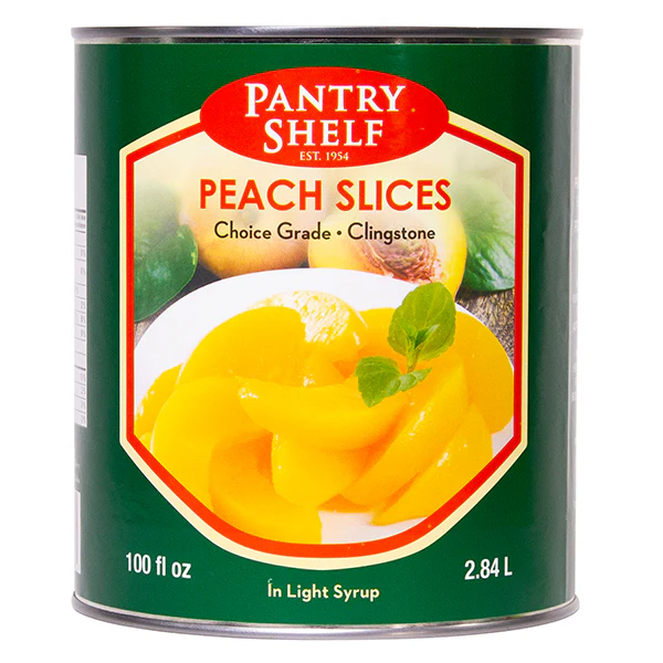 PANTRY SHELF - PEACH SLICES 2.84LT