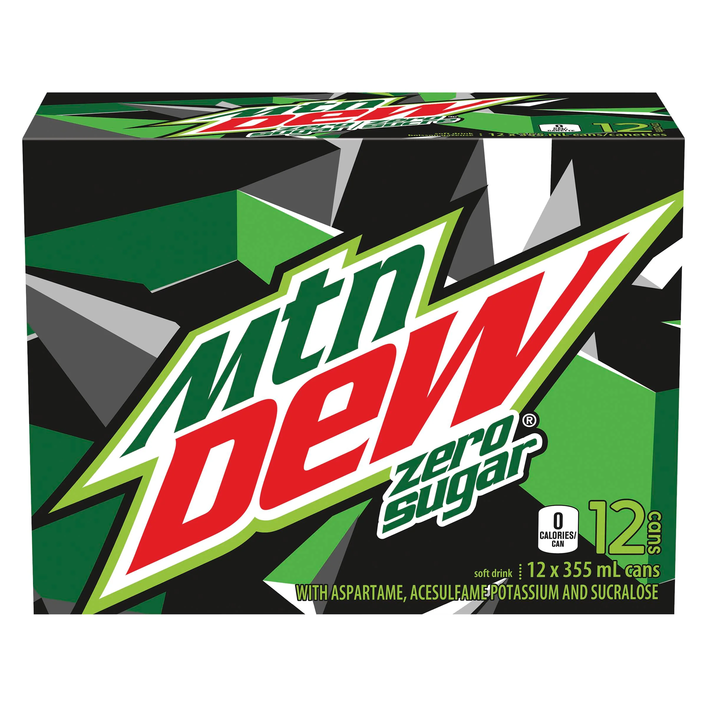 MOUNTAIN DEW - ZERO 12x355ML